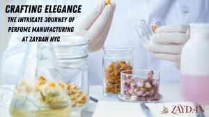 Crafting Elegance: The Intricate Journey of Perfume Manufacturing at Zaydan NYC